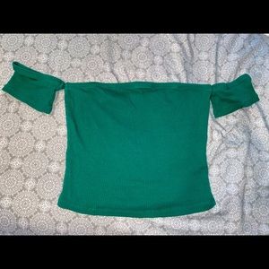 Fashion Nova top, size M, green